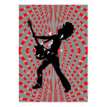 "Rock-gasm" Chubby Card Business Cards