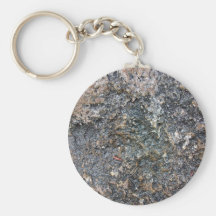 Rock Ground Texture in Detail Key Chain