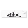 rock guitar evolution bumper stickers