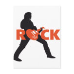 rock guitar postcards