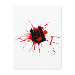 Rock Hand - Emo Rock Music Band Alternative Metal postcards