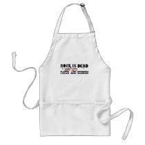 Rock Is Dead Aprons