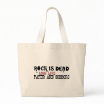 Rock Is Dead Canvas Bag