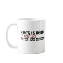 Rock Is Dead Mugs