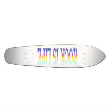 rock is life skateboard