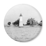 Rock Island Lighthouse Magnet