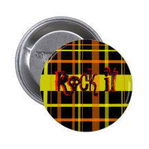 Rock it! Plaid Pin