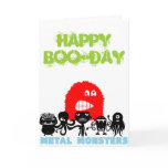 Rock=Life 'Metal Monsters - Happy Boo-day' Card