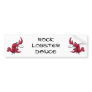 Rock Lobster Dance Bumper Sticker