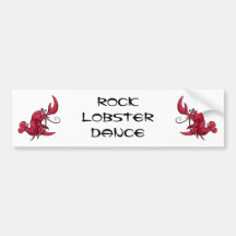 Rock Lobster Dance Bumper Sticker