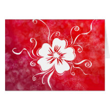 Rock-me-Red Pansy Card