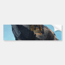 Rock Moon Bumper Sticker
