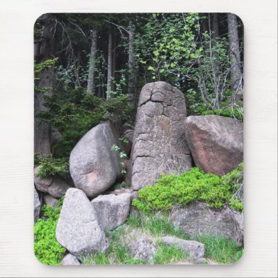 rock mouse pads by Eyefish