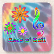 Rock n' Roll Drink Coaster