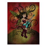 Rock N Roll Fairy Post Card