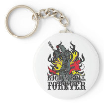 Rock N Roll Forever Key Chain