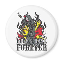 Rock N Roll Forever Magnet