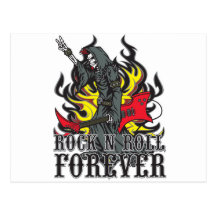 Rock N Roll Forever Postcard