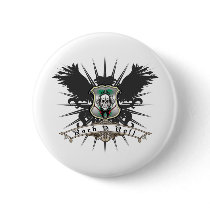 Rock n Roll Heraldry Button