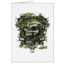 Rock n Roll is my Life Skull Cards
