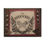 Rock N Roll Postcard