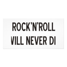 Rock 'n' Roll Products & Designs! Photo Cards
