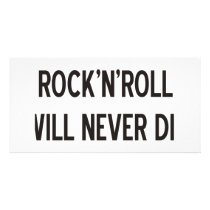 Rock 'n' Roll Products & Designs! Photo Cards