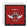 Rock 'n' Roll Save the Date invitation