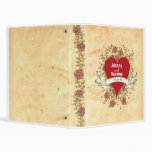 Rock 'n' Roll Wedding (Roses) Vinyl Binders