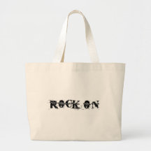 Rock On Canvas Bags