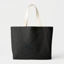 Rock on! Custom Guitar Graduation Bag (baby blue)