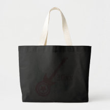 Rock on! Custom Guitar Graduation Bag (baby pink)