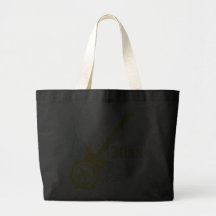 Rock on! Custom Guitar Graduation Bag (yellow)