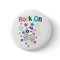 ROCK ON CUTE SKULLS AND BONES FOR GIRLS