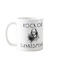 Rock On Shakespeare Coffee Mug
