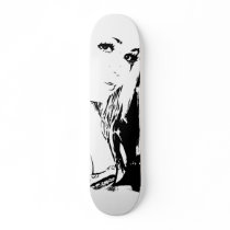 Rock on skate decks