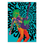 Rock On With Your Bad Self! Card