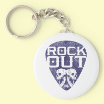Rock Out keychains
