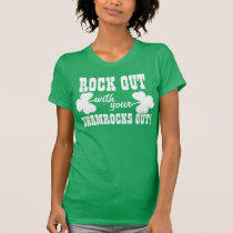 Rock Out on St. Patrick's Day t-shirts