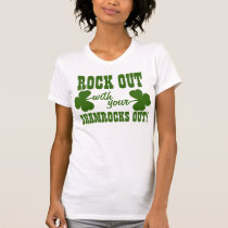 Rock Out on St. Patrick's Day t-shirts