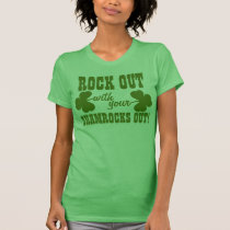 Rock Out on St. Patrick's Day t-shirts
