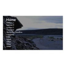 Rock Outcropping on the Noatak River Business Cards
