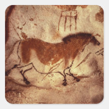 Rock painting of a horse, c.17000 BC Sticker