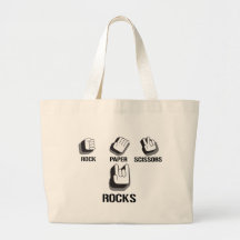 Rock Paper Scissors- Emo Alternative Grunge Rock Bag