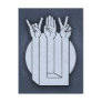 Rock, Paper, Scissors, Enigma Postcard