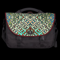 Rock, Paper, Scissors lap top bag by Whimzwhirled commuterbag
