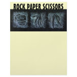Rock Paper Scissors letterhead