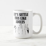 Rock Paper Scissors Mug