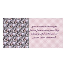 Rock Pattern Photo Greeting Card