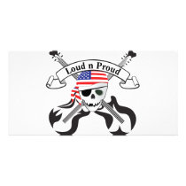 Rock Pirate USA Style Photo Cards